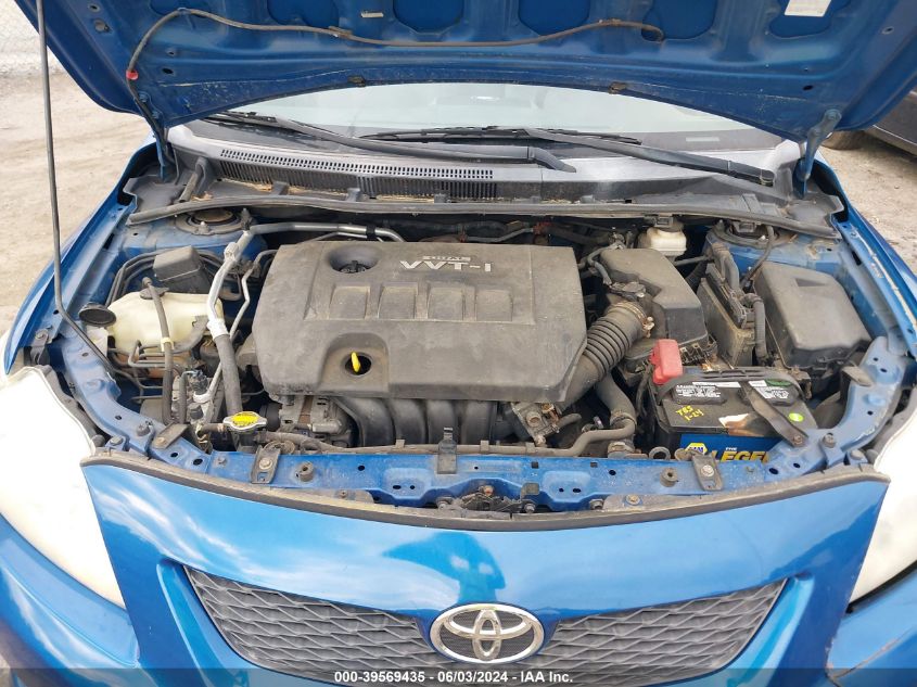 2009 Toyota Corolla Le VIN: 2T1BU40E49C183227 Lot: 39569435