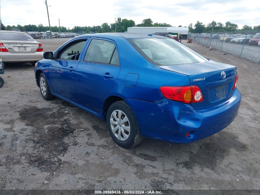 2009 Toyota Corolla Le VIN: 2T1BU40E49C183227 Lot: 39569435