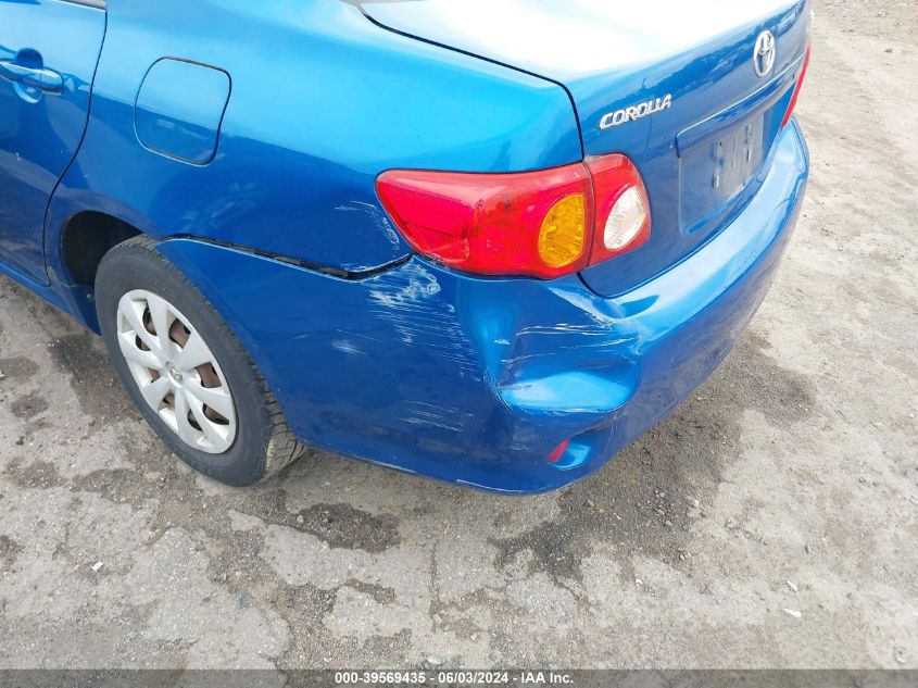 2009 Toyota Corolla Le VIN: 2T1BU40E49C183227 Lot: 39569435