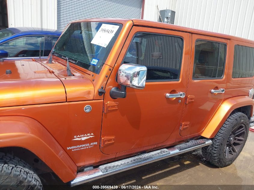 2011 Jeep Wrangler Unlimited Sahara VIN: 1J4BA5H10BL558202 Lot: 39569439