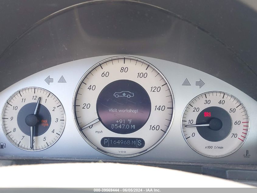 2003 Mercedes-Benz E 320 VIN: WDBUF65J63A256595 Lot: 39569444