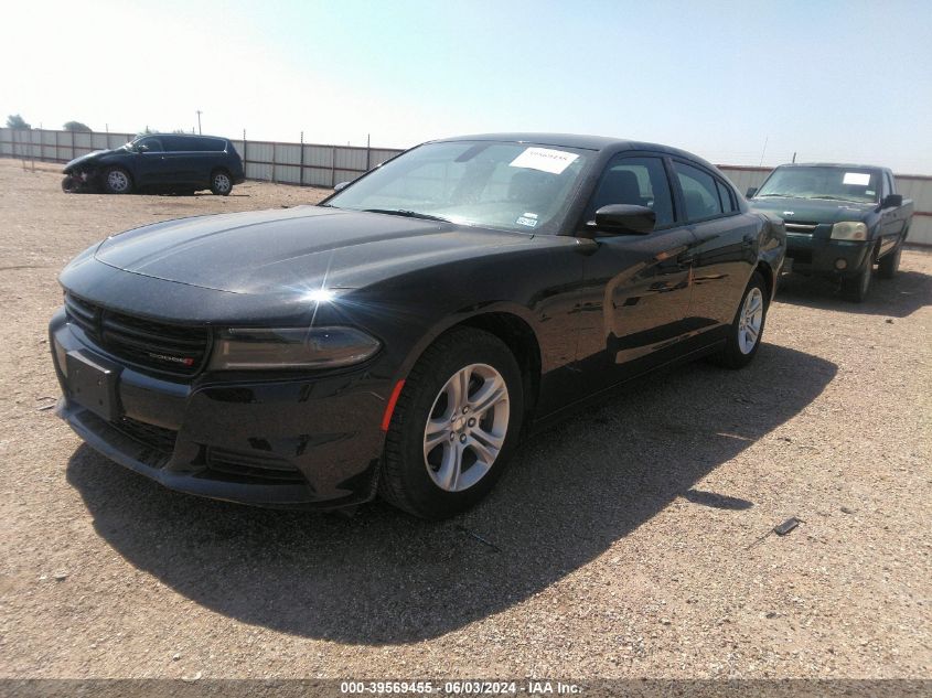 2023 Dodge Charger Sxt VIN: 2C3CDXBG9PH530689 Lot: 39569455