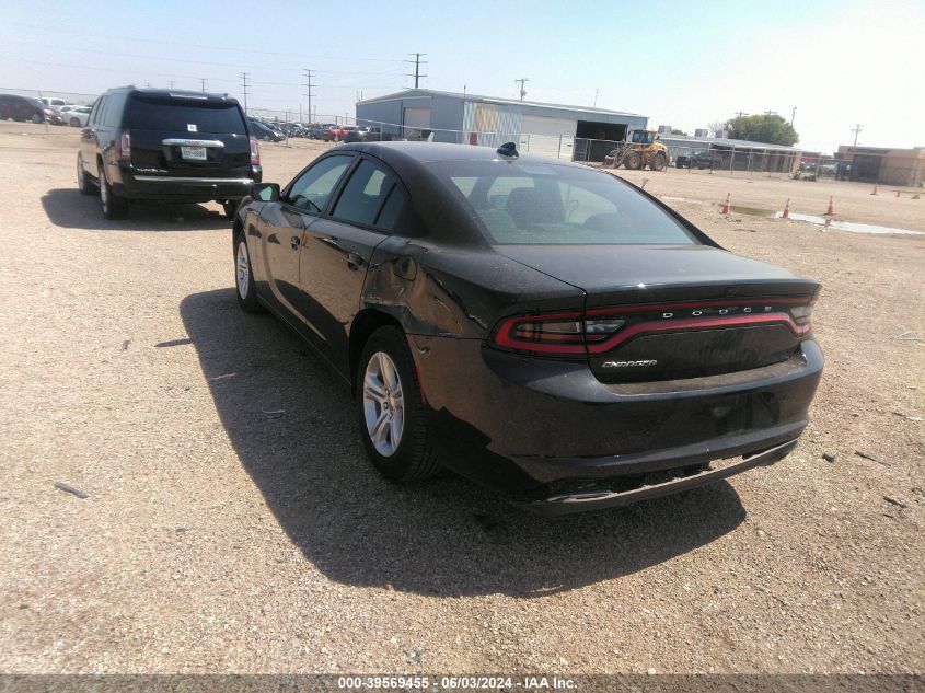 2023 Dodge Charger Sxt VIN: 2C3CDXBG9PH530689 Lot: 39569455