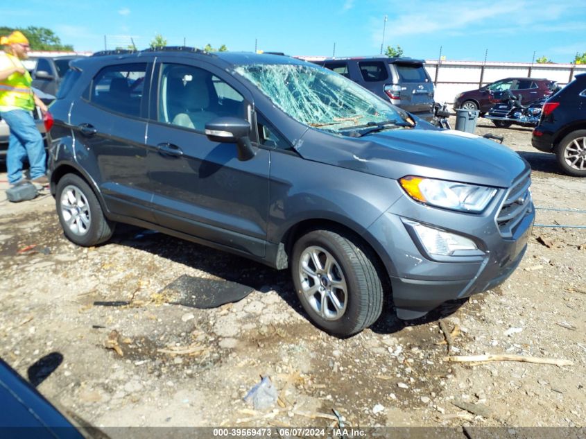 2021 Ford Ecosport Se VIN: MAJ3S2GE3MC443368 Lot: 39569473