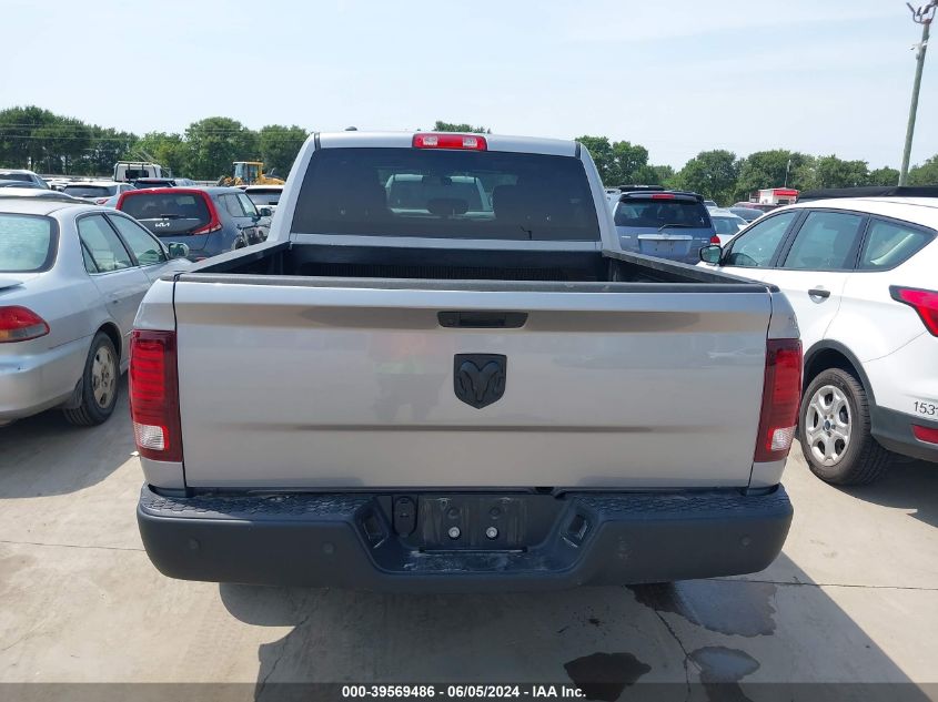 2024 Ram 1500 Classic Warlock 4X2 5'7 Box VIN: 1C6RR6LG8RS127807 Lot: 39569486