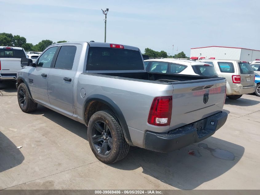 2024 Ram 1500 Classic Warlock 4X2 5'7 Box VIN: 1C6RR6LG8RS127807 Lot: 39569486