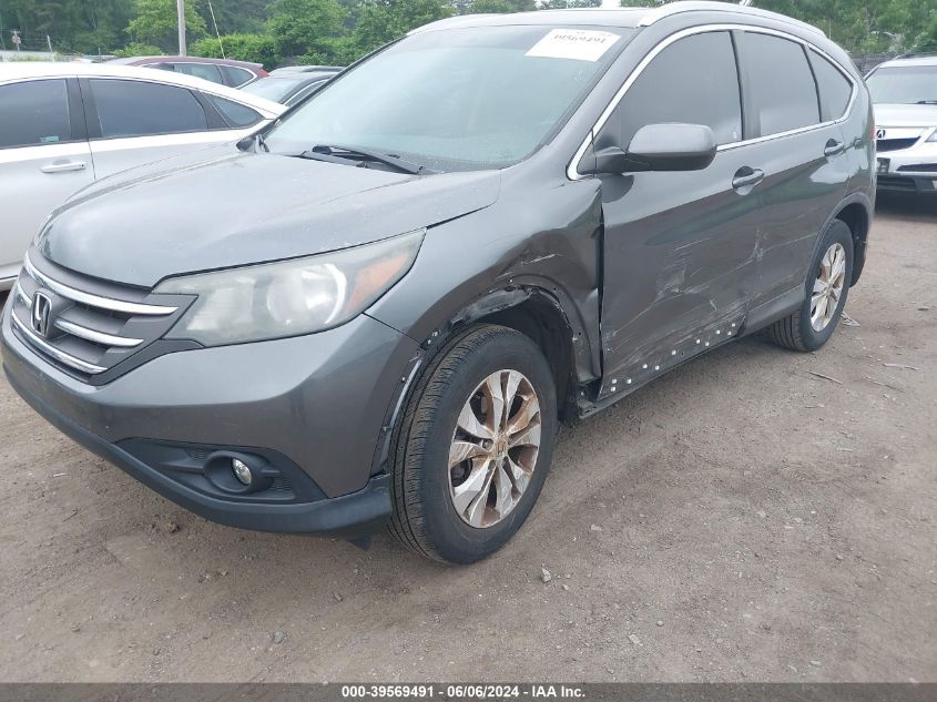 2014 Honda Cr-V Ex-L VIN: 2HKRM4H75EH69533 Lot: 39569491