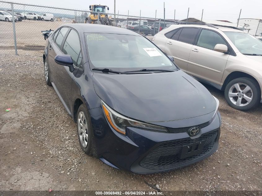 2022 Toyota Corolla Le VIN: 5YFEPMAE4NP358895 Lot: 39569492