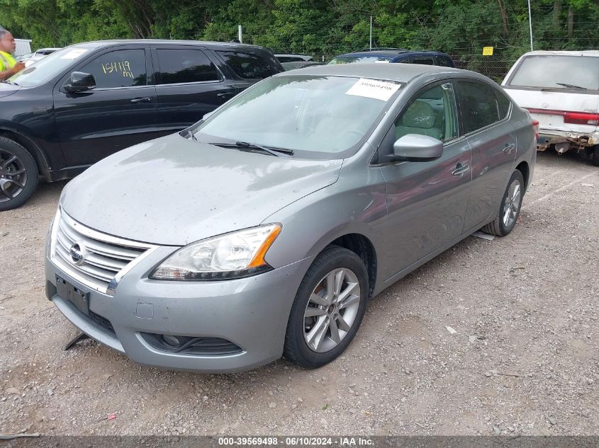 2013 Nissan Sentra S/Sv/Sr/Sl VIN: 3N1AB7AP1DL666895 Lot: 39569498