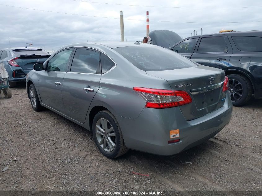 2013 Nissan Sentra S/Sv/Sr/Sl VIN: 3N1AB7AP1DL666895 Lot: 39569498