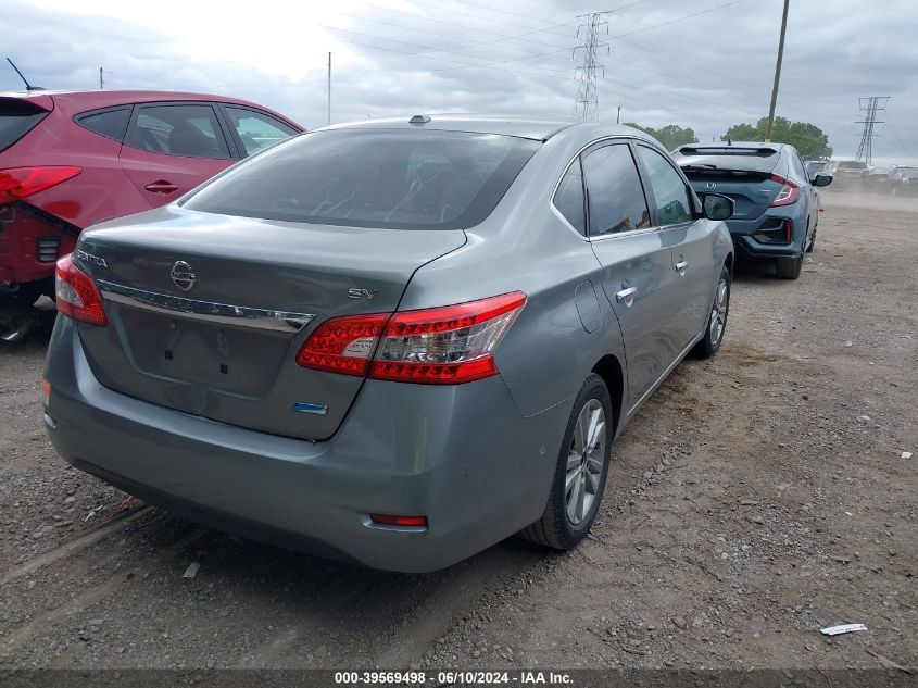 2013 Nissan Sentra S/Sv/Sr/Sl VIN: 3N1AB7AP1DL666895 Lot: 39569498