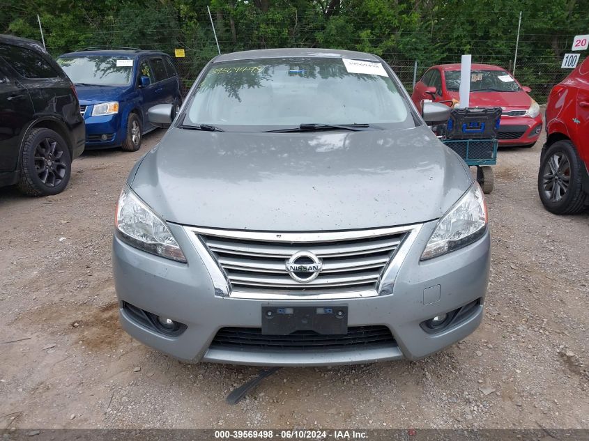 2013 Nissan Sentra S/Sv/Sr/Sl VIN: 3N1AB7AP1DL666895 Lot: 39569498