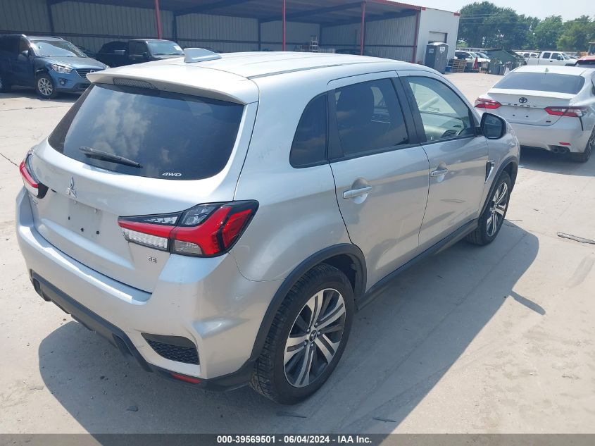 2020 Mitsubishi Outlander Sport 2.0 Be Awc/2.0 Es Awc/2.0 Se Awc/2.0 Sp Awc VIN: JA4AR3AU0LU024674 Lot: 39569501