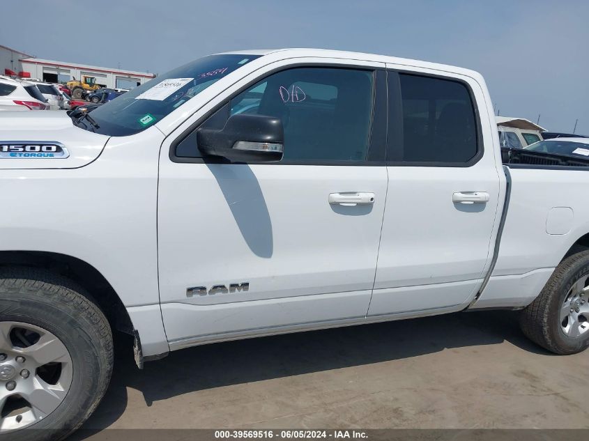 2022 Ram 1500 Big Horn Quad Cab 4X4 6'4 Box VIN: 1C6RRFBG3NN279360 Lot: 39569516