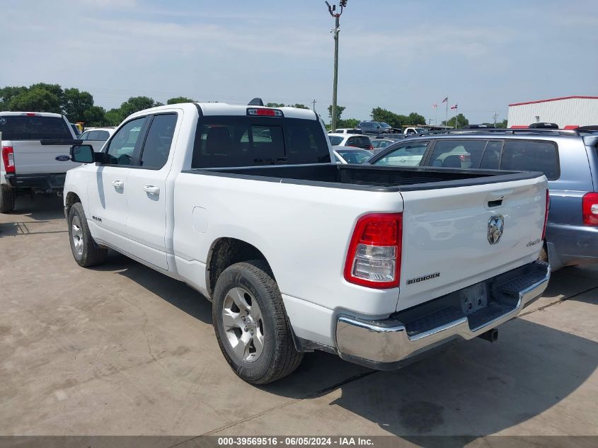 2022 Ram 1500 Big Horn Quad Cab 4X4 6'4 Box VIN: 1C6RRFBG3NN279360 Lot: 39569516