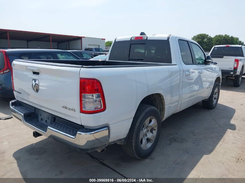 2022 Ram 1500 Big Horn Quad Cab 4X4 6'4 Box VIN: 1C6RRFBG3NN279360 Lot: 39569516