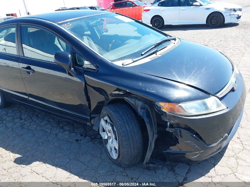 2007 Honda Civic Lx VIN: 1HGFA16537L129540 Lot: 39569517