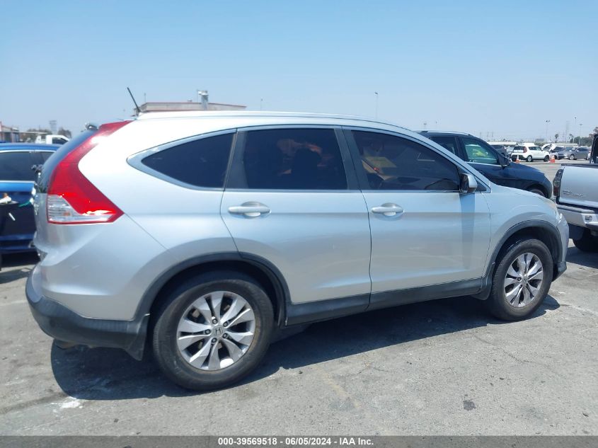 2014 Honda Cr-V Ex-L VIN: 2HKRM3H77EH501296 Lot: 39569518