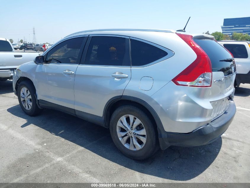 2014 Honda Cr-V Ex-L VIN: 2HKRM3H77EH501296 Lot: 39569518