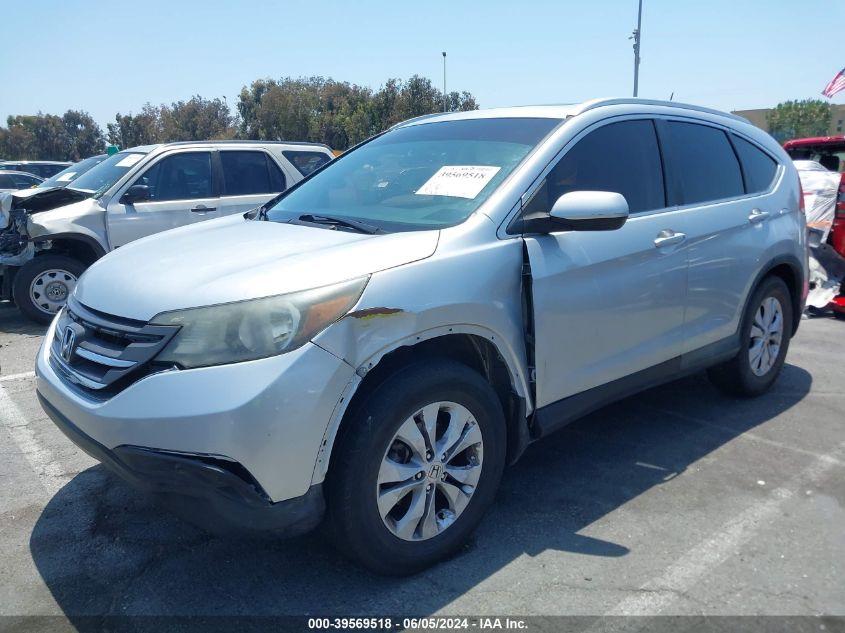 2014 Honda Cr-V Ex-L VIN: 2HKRM3H77EH501296 Lot: 39569518