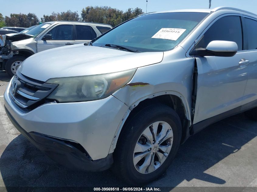 2014 Honda Cr-V Ex-L VIN: 2HKRM3H77EH501296 Lot: 39569518