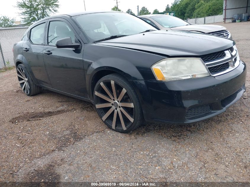 2013 Dodge Avenger Se VIN: 1C3CDZAB6DN682689 Lot: 39569519