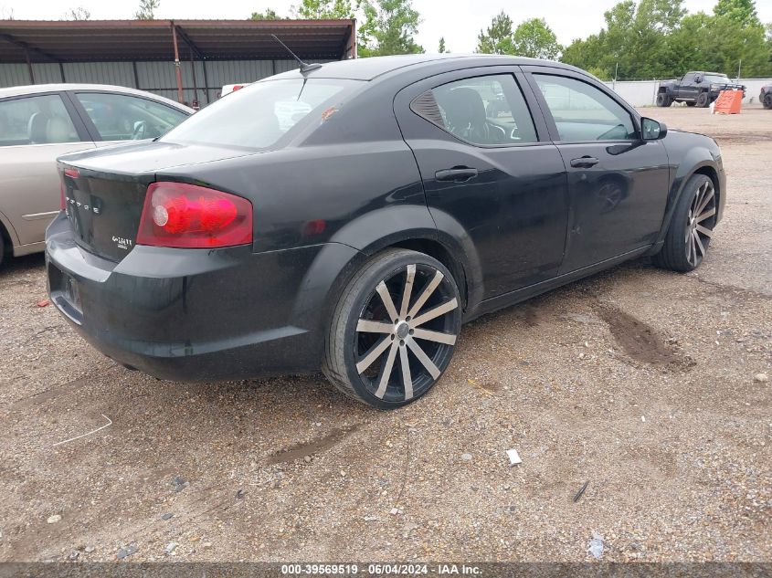 2013 Dodge Avenger Se VIN: 1C3CDZAB6DN682689 Lot: 39569519