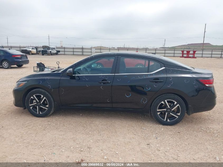 2024 Nissan Sentra Sv Xtronic Cvt VIN: 3N1AB8CV6RY207681 Lot: 39569532