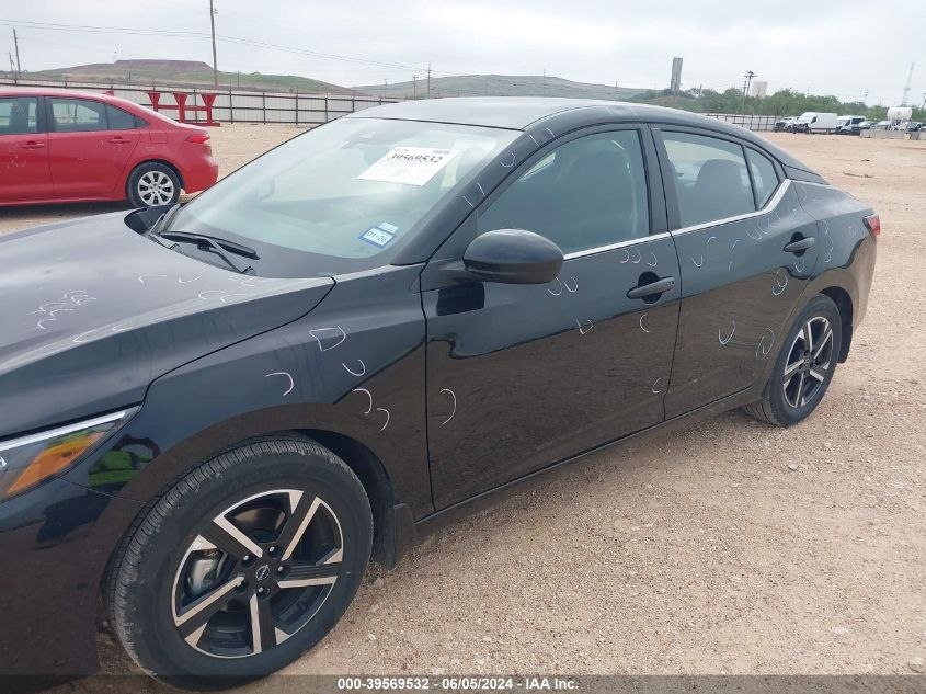 2024 Nissan Sentra Sv Xtronic Cvt VIN: 3N1AB8CV6RY207681 Lot: 39569532