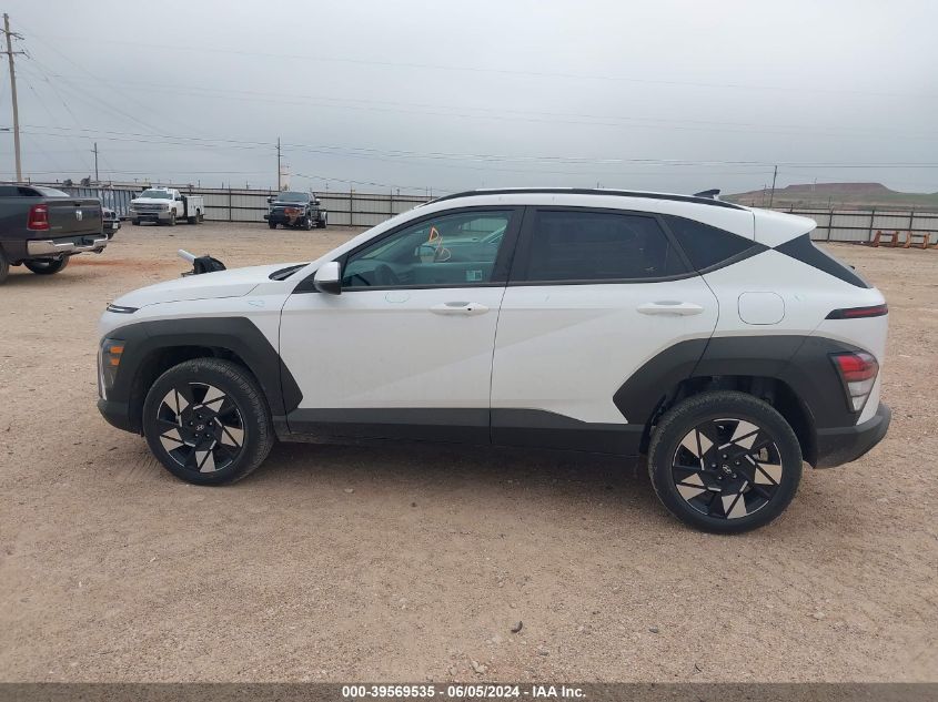 2024 Hyundai Kona Sel VIN: KM8HBCABXRU125202 Lot: 39569535