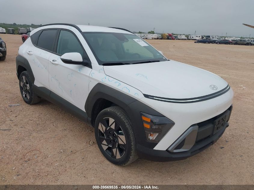 2024 Hyundai Kona Sel VIN: KM8HBCABXRU125202 Lot: 39569535