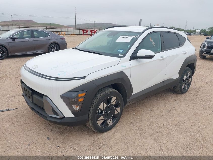 2024 Hyundai Kona Sel VIN: KM8HBCABXRU125202 Lot: 39569535