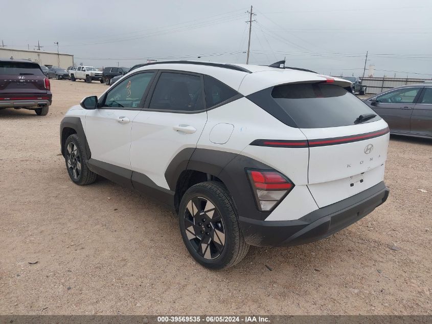 2024 Hyundai Kona Sel VIN: KM8HBCABXRU125202 Lot: 39569535