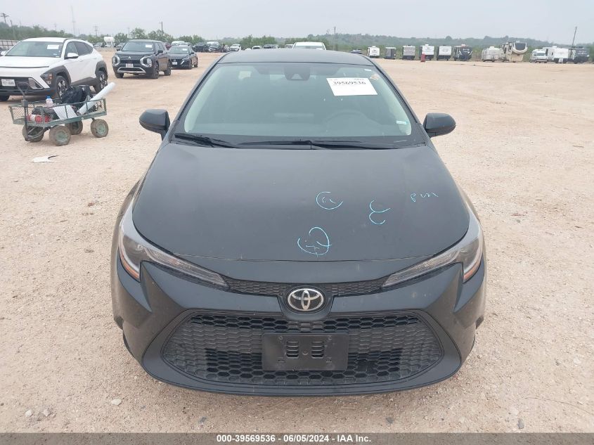 2022 Toyota Corolla Le VIN: 5YFEPMAE2NP370107 Lot: 39569536