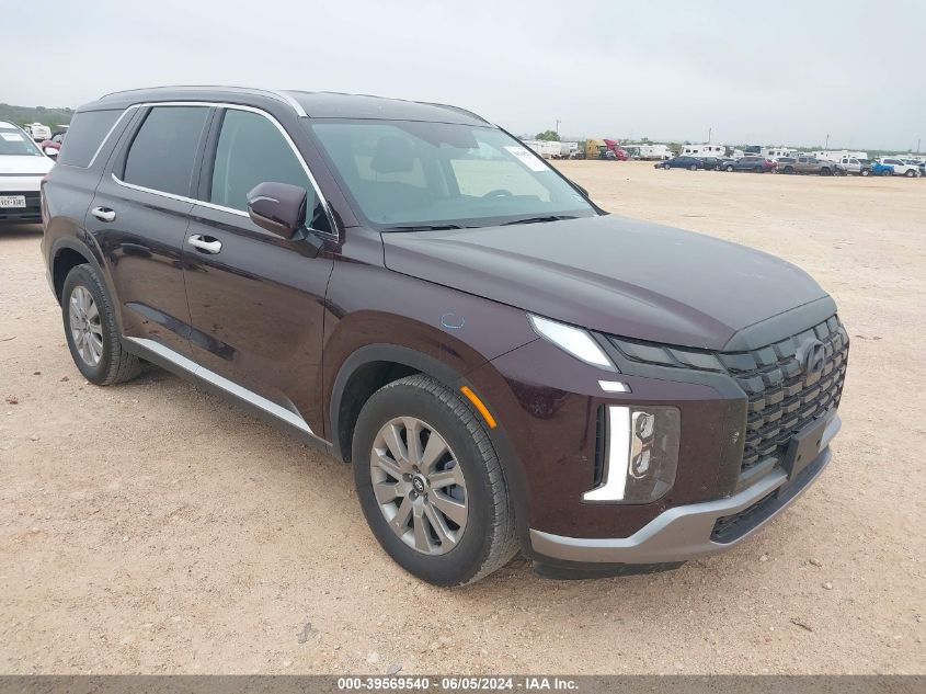 2024 Hyundai Palisade Sel VIN: KM8R24GE7RU712338 Lot: 39569540