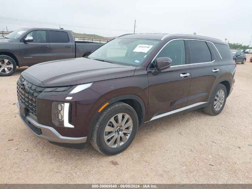 2024 Hyundai Palisade Sel VIN: KM8R24GE7RU712338 Lot: 39569540