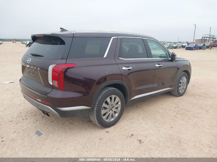 2024 Hyundai Palisade Sel VIN: KM8R24GE7RU712338 Lot: 39569540