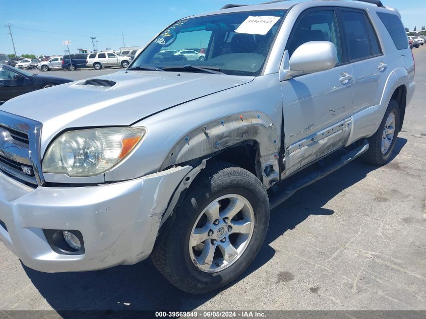 2007 Toyota 4Runner Sport V8 VIN: JTEBT14R070067217 Lot: 39569549