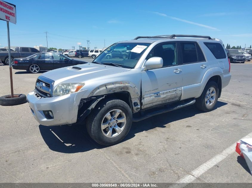 2007 Toyota 4Runner Sport V8 VIN: JTEBT14R070067217 Lot: 39569549