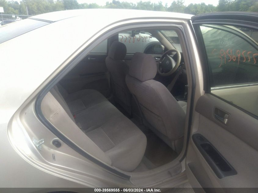 2005 Toyota Camry Le V6 VIN: 4T1BF32K15U591250 Lot: 39569555