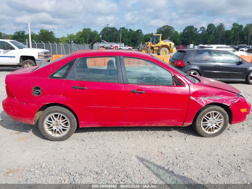 2005 Ford Focus Zx4 VIN: 1FAFP34N35W252011 Lot: 39569563