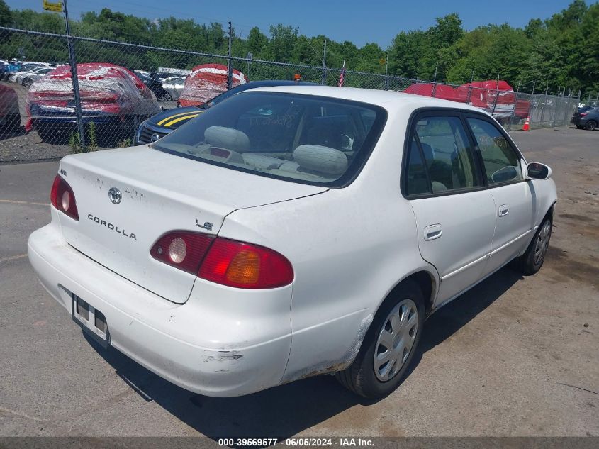 2001 Toyota Corolla Le VIN: 1NXBR12E01Z502901 Lot: 39569577