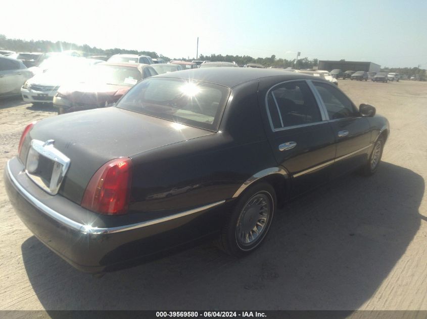 2001 Lincoln Town Car Cartier VIN: 1LNHM83WX1Y703626 Lot: 39569580