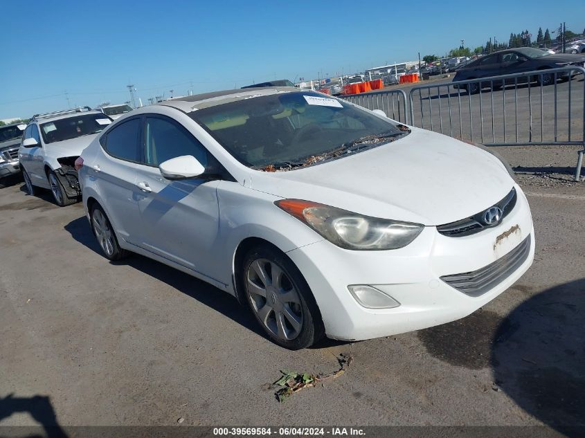 2013 Hyundai Elantra Limited VIN: 5NPDH4AE4DH229804 Lot: 39569584