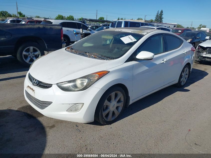 2013 Hyundai Elantra Limited VIN: 5NPDH4AE4DH229804 Lot: 39569584