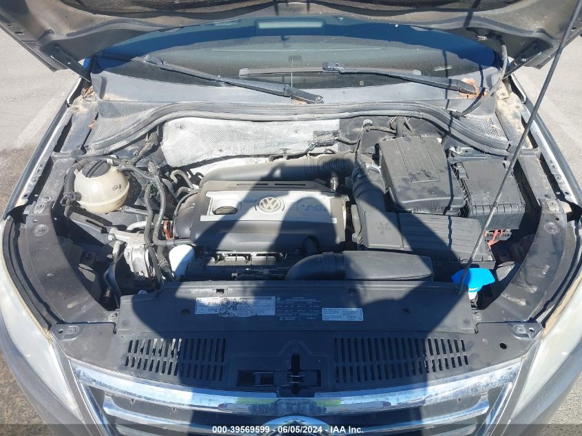 2011 Volkswagen Tiguan Se VIN: WVGAV7AX9BW546365 Lot: 39569599