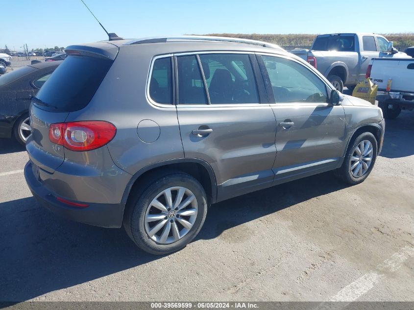 2011 Volkswagen Tiguan Se VIN: WVGAV7AX9BW546365 Lot: 39569599