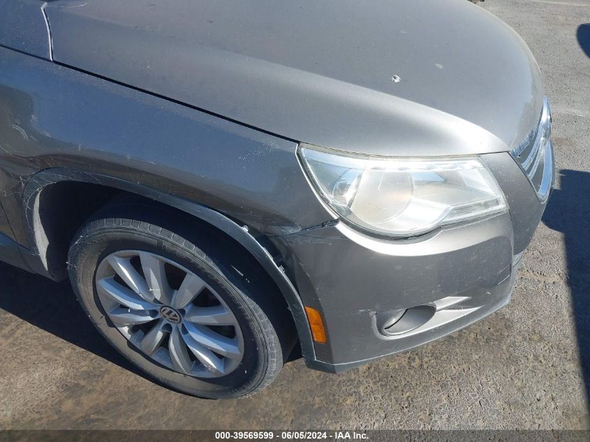2011 Volkswagen Tiguan Se VIN: WVGAV7AX9BW546365 Lot: 39569599