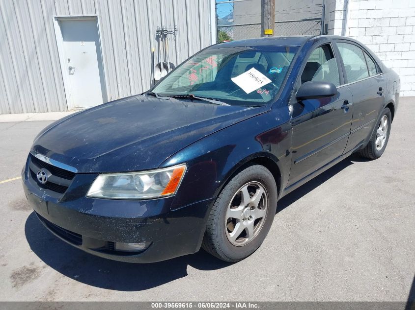 2006 Hyundai Sonata Gls V6/Lx V6 VIN: 5NPEU46F96H012950 Lot: 39569615