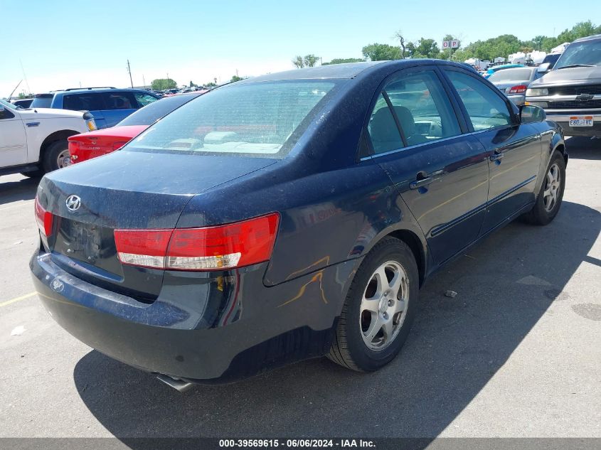 2006 Hyundai Sonata Gls V6/Lx V6 VIN: 5NPEU46F96H012950 Lot: 39569615